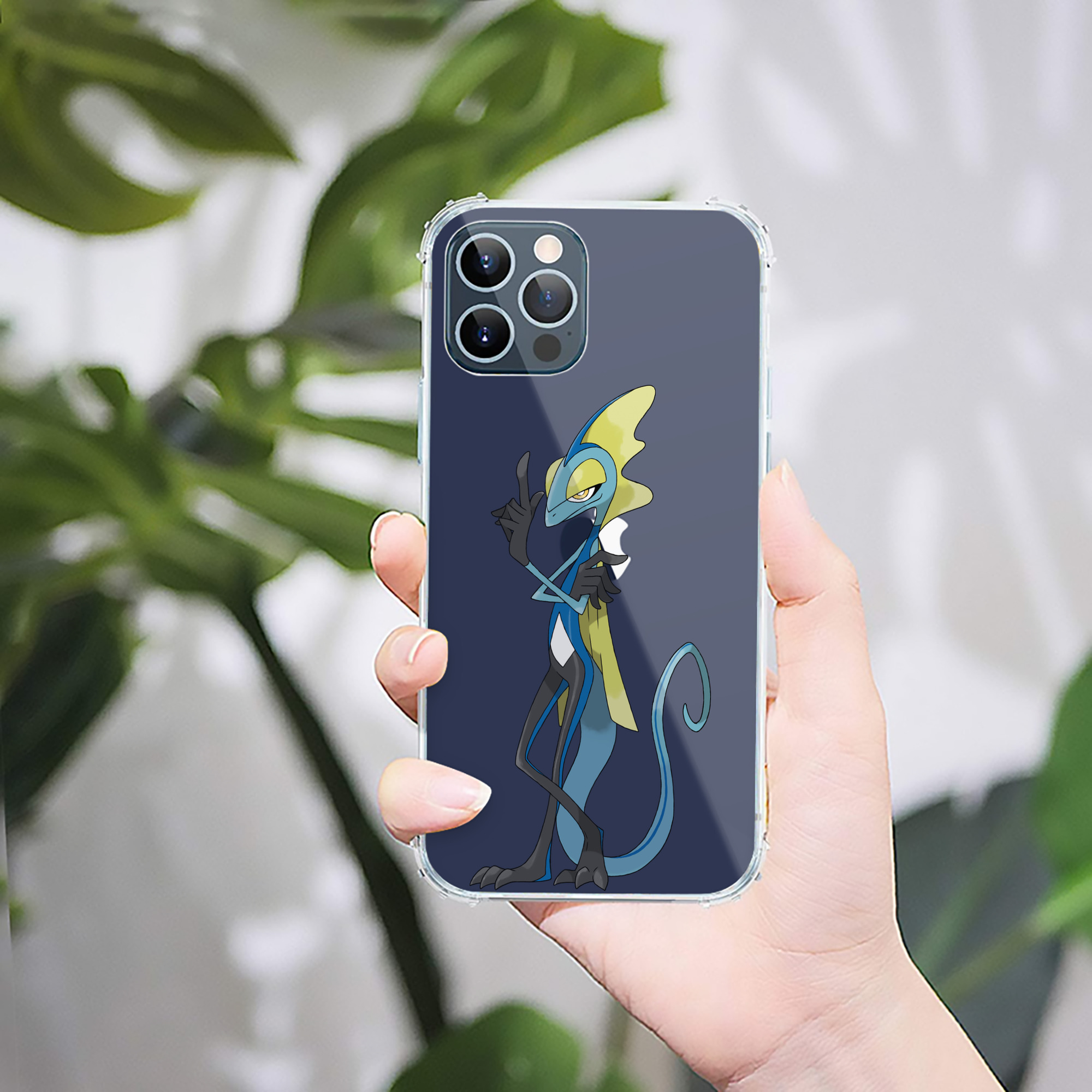 （画像用） ポケットモンスター Pokémon 【iPhone 12シリーズ対応】透明スマホケース（クリアソフトケース）